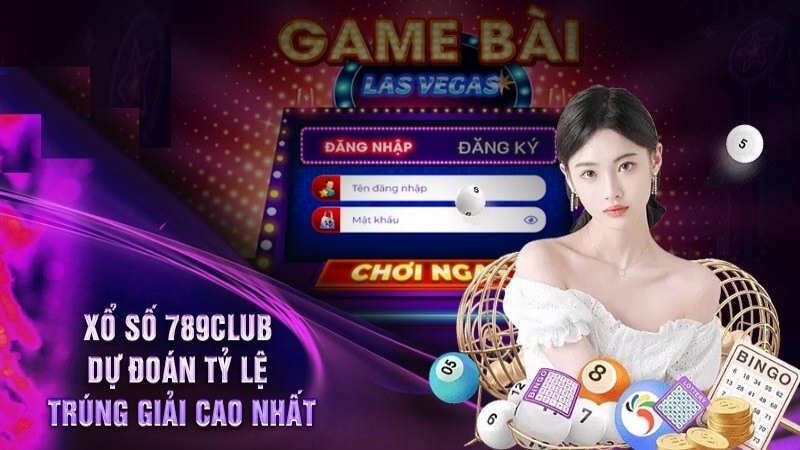 Cách chơi xổ số online tại cổng game 789 Club tương đối giống trò truyền thống 